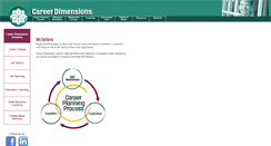 Desktop Screenshot of careerdimensions-dfw.com